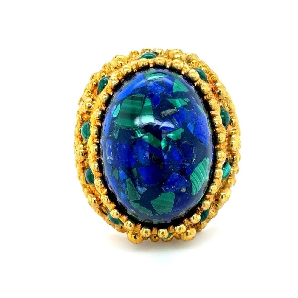 Designer Kara Ross‎ Mosaic Ring
